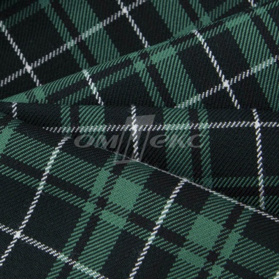 Ткань костюмная Клетка 25577, т.зеленый/зеленый./ч/бел, 230 г/м2, шир.150 см - купить в Черкесске. Цена 539.74 руб.