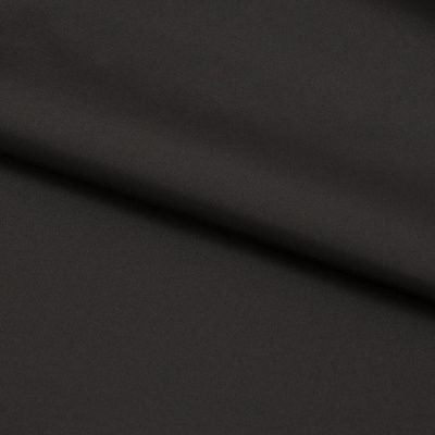 Курточная ткань Дюэл Middle (дюспо), WR PU Milky, Black/Чёрный 80г/м2, шир. 150 см - купить в Черкесске. Цена 123.45 руб.