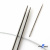 Спицы для вязания металлические d-2.5 мм круговые на тросике 53 см - купить в Черкесске. Цена: 53.90 руб.