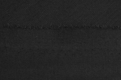 Трикотаж "Grange" BLACK 1# (2,38м/кг), 280 гр/м2, шир.150 см, цвет чёрно-серый - купить в Черкесске. Цена 870.01 руб.