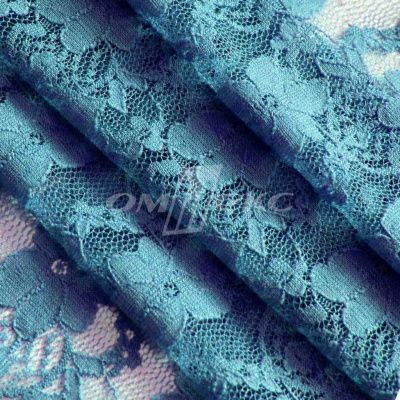 Кружевное полотно стрейч 15A61/BLUE, 100 гр/м2, шир.150см - купить в Черкесске. Цена 1 581 руб.