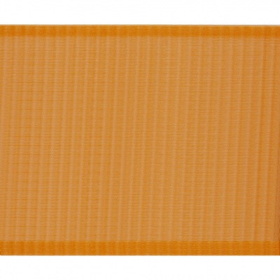 Лента капроновая "Гофре", шир. 110 мм/уп. 50 м, цвет оранжевый - купить в Черкесске. Цена: 26.93 руб.