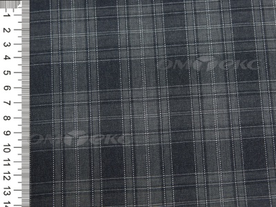 Ткань костюмная клетка 25235 2003, 185 гр/м2, шир.150см, цвет серый/сер - купить в Черкесске. Цена 