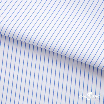 Ткань сорочечная Ронда, 115 г/м2, 58% пэ,42% хл, шир.150 см, цв.3-голубая, (арт.114) - купить в Черкесске. Цена 306.69 руб.