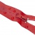 Молния водонепроницаемая PVC Т-7, 90 см, разъемная, цвет (820) красный - купить в Черкесске. Цена: 61.18 руб.