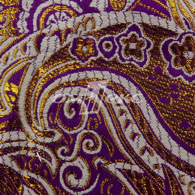 Ткань костюмная жаккард №9, 140 гр/м2, шир.150см, цвет фиолет - купить в Черкесске. Цена 387.20 руб.