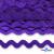 Тесьма вьюнчик 0381-0050, 5 мм/упак.33+/-1м, цвет 9530-фиолетовый - купить в Черкесске. Цена: 107.26 руб.