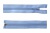 Спиральная молния Т5 351, 75 см, автомат, цвет св.голубой - купить в Черкесске. Цена: 16.28 руб.