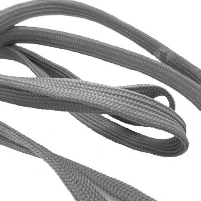 Шнурки т.5 80 см серый - купить в Черкесске. Цена: 16.76 руб.