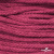 Шнур плетеный d-6 мм, 70% хлопок 30% полиэстер, уп.90+/-1 м, цв.1068-фуксия - купить в Черкесске. Цена: 588 руб.