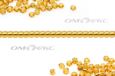 Бисер (SL) 11/0 ( упак.100 гр) цв.22 - золото - купить в Черкесске. Цена: 53.34 руб.
