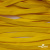 Шнур плетеный (плоский) d-12 мм, (уп.90+/-1м), 100% полиэстер, цв.269 - жёлтый - купить в Черкесске. Цена: 8.62 руб.