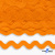 Тесьма вьюнчик 0381-0080, 8 мм/упак.33+/-1м, цвет 9511-оранжевый - купить в Черкесске. Цена: 107.26 руб.