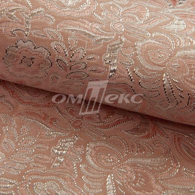 Ткань костюмная жаккард, 135 гр/м2, шир.150см, цвет розовый№13 - купить в Черкесске. Цена 446.45 руб.