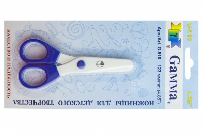 Ножницы G-510 детские 123 мм - купить в Черкесске. Цена: 137.45 руб.