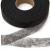 Прокладочная лента (паутинка) DF23, шир. 20 мм (боб. 100 м), цвет чёрный - купить в Черкесске. Цена: 2.03 руб.