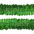 Тесьма с пайетками D4, шир. 30 мм/уп. 25+/-1 м, цвет зелёный - купить в Черкесске. Цена: 1 098.48 руб.