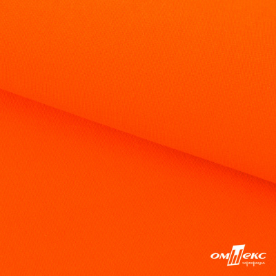Ткань смесовая для спецодежды "Униформ" 17-1350, 200 гр/м2, шир.150 см, цвет люм.оранжевый - купить в Черкесске. Цена 138.73 руб.