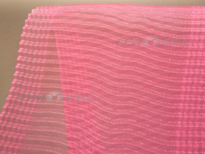 Лента капроновая "Гофре", шир. 110 мм/уп. 50 м, цвет розовый - купить в Черкесске. Цена: 35.60 руб.