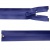 Молния водонепроницаемая PVC Т-7, 60 см, разъемная, цвет (220) василек - купить в Черкесске. Цена: 49.39 руб.
