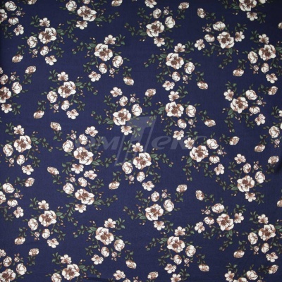 Плательная ткань "Фламенко" 3.2, 80 гр/м2, шир.150 см, принт растительный - купить в Черкесске. Цена 239.03 руб.
