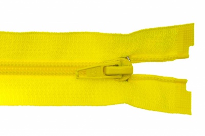 Спиральная молния Т5 131, 40 см, автомат, цвет жёлтый - купить в Черкесске. Цена: 13.03 руб.