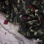Сетка с вышивкой "Мадрид" 135 г/м2, 100% нейлон, ширина 130 см, Цвет 4/Черный - купить в Черкесске. Цена 980 руб.