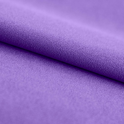 Креп стрейч Амузен 17-3323, 85 гр/м2, шир.150см, цвет фиолетовый - купить в Черкесске. Цена 196.05 руб.
