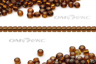 Бисер (SL) 11/0 ( упак.100 гр) цв.53 - коричневый - купить в Черкесске. Цена: 53.34 руб.