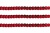 Пайетки "ОмТекс" на нитях, SILVER-BASE, 6 мм С / упак.73+/-1м, цв. 3 - красный - купить в Черкесске. Цена: 468.37 руб.
