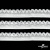 Резинка бельевая ажурная #123-11, шир.11 мм, цв.белый - купить в Черкесске. Цена: 7.23 руб.
