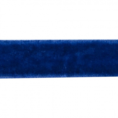 Лента бархатная нейлон, шир.12 мм, (упак. 45,7м), цв.74-василек - купить в Черкесске. Цена: 392 руб.