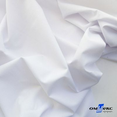 Ткань сорочечная Илер 100%полиэстр, 120 г/м2 ш.150 см, цв.белый - купить в Черкесске. Цена 290.24 руб.