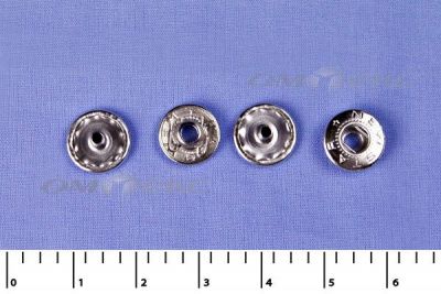 Кнопки металл Ф-12,5 (1440 +/-20 шт) "альфа" никель с рисунком - купить в Черкесске. Цена: 2 853.69 руб.