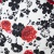 Плательная ткань "Фламенко" 22.1, 80 гр/м2, шир.150 см, принт растительный - купить в Черкесске. Цена 239.03 руб.