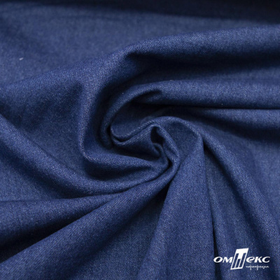 Ткань костюмная "Джинс", 315 г/м2, 100% хлопок, шир. 150 см,   Цв. 7/ Dark blue - купить в Черкесске. Цена 588 руб.