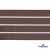 Репсовая лента 005, шир. 6 мм/уп. 50+/-1 м, цвет коричневый - купить в Черкесске. Цена: 88.45 руб.