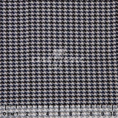 Ткань костюмная "Мишель", 254 гр/м2,  шир. 150 см, цвет белый/синий - купить в Черкесске. Цена 408.81 руб.