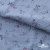 Ткань Муслин принт, 100% хлопок, 125 гр/м2, шир. 140 см, #2308 цв. 69 серо-голубой с цветком - купить в Черкесске. Цена 413.11 руб.
