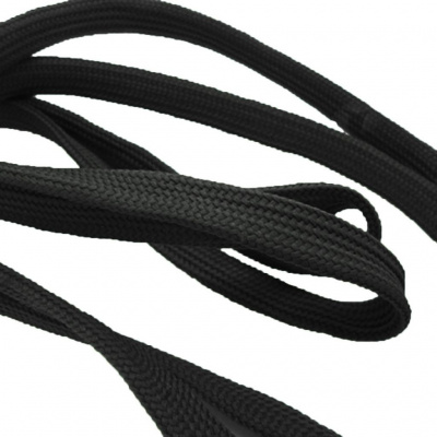 Шнурки т.5 110 см черный - купить в Черкесске. Цена: 23.25 руб.