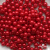 0404-0140-Бусины пластиковые под жемчуг "ОмТекс", 8 мм, (уп.50гр=218+/-3шт), цв.072-красный - купить в Черкесске. Цена: 42.84 руб.