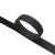 Липучка с покрытием ПВХ, шир. 25 мм (упак. 25 м), цвет чёрный - купить в Черкесске. Цена: 14.93 руб.