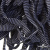 Шнурки #107-07, плоские 130 см, двухцветные цв.серый/чёрный - купить в Черкесске. Цена: 23.03 руб.
