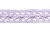 Тесьма кружевная 0621-1855, шир. 18 мм/уп. 20+/-1 м, цвет 107-фиолет - купить в Черкесске. Цена: 466.97 руб.
