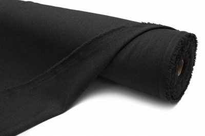 Ткань костюмная 21699 1144/1178, 236 гр/м2, шир.150см, цвет чёрный - купить в Черкесске. Цена 455.40 руб.
