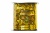 Пайетки "ОмТекс" на нитях, SILVER SHINING, 6 мм F / упак.91+/-1м, цв. 48 - золото - купить в Черкесске. Цена: 356.19 руб.