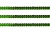 Пайетки "ОмТекс" на нитях, SILVER-BASE, 6 мм С / упак.73+/-1м, цв. 4 - зеленый - купить в Черкесске. Цена: 484.77 руб.