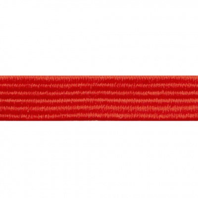 Резиновые нити с текстильным покрытием, шир. 6 мм ( упак.30 м/уп), цв.- 86-красный - купить в Черкесске. Цена: 155.22 руб.