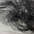 Сетка Фатин Глитер Спейс, 12 (+/-5) гр/м2, шир.150 см, 16-167/черный - купить в Черкесске. Цена 184.03 руб.