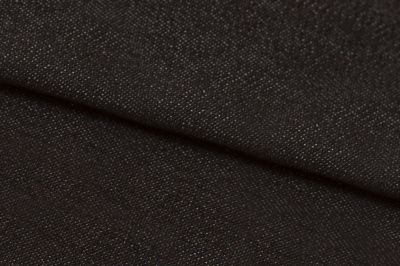 Ткань джинсовая №96, 160 гр/м2, шир.148см, цвет чёрный - купить в Черкесске. Цена 350.42 руб.